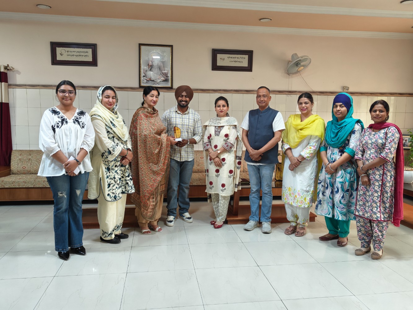 Mata Tripta Library  organized a lecture on the topic Libraries: Gateway of Knowledge and Learning . Three students—Anurag Singh, Jobanpreet Kaur, and Simranjeet Kaur—were selected as the Best Readers of the Month March - 2026